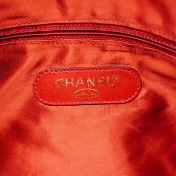 Chanel handbag caviar skin red - Picture 5 of 6